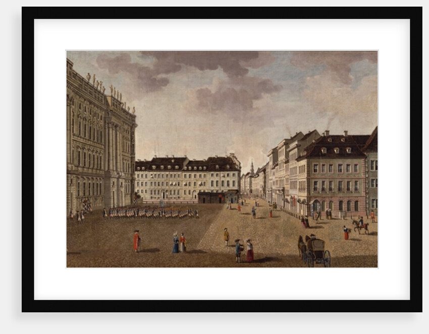 Berlin City Palace, 1765 by Carl Traugott Fechhelm