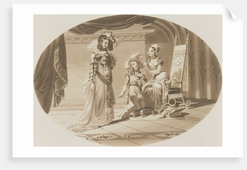 Scene from 'The Abduction from the Seraglio' by Mozart by German School