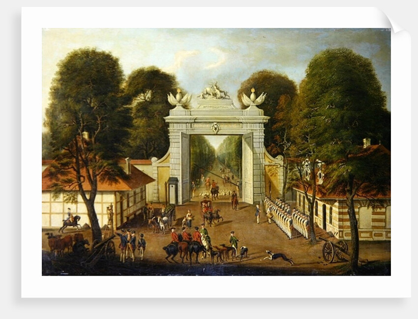 Sentry at the Jaegertor, Potsdam, c.1735 by Dismar Degen