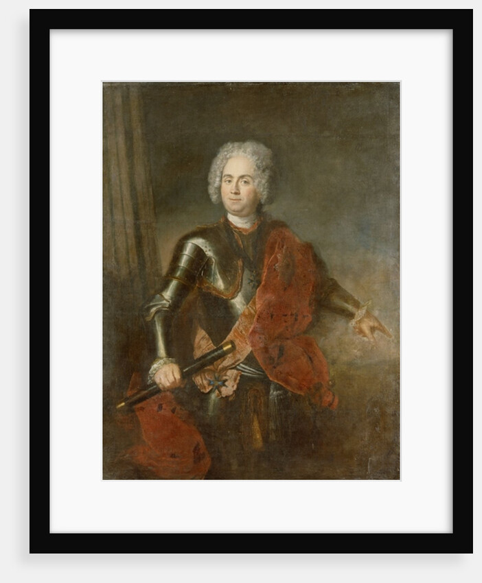 Graf von Schwerin by Antoine Pesne