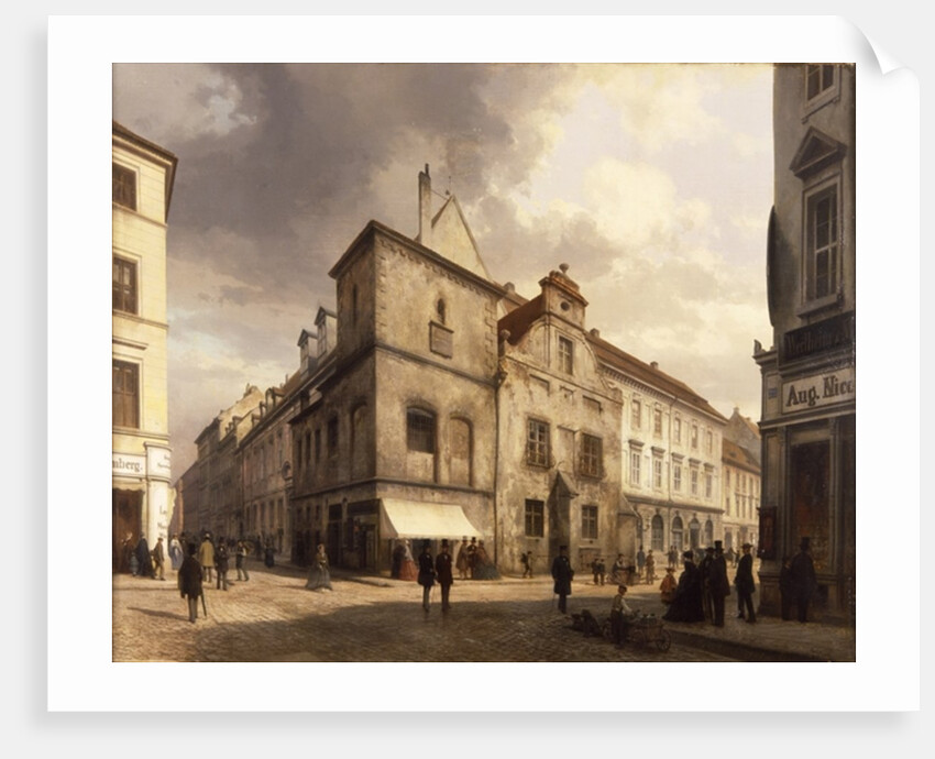 Old Berlin City Hall, 1867 by Carl Georg Anton Graeb