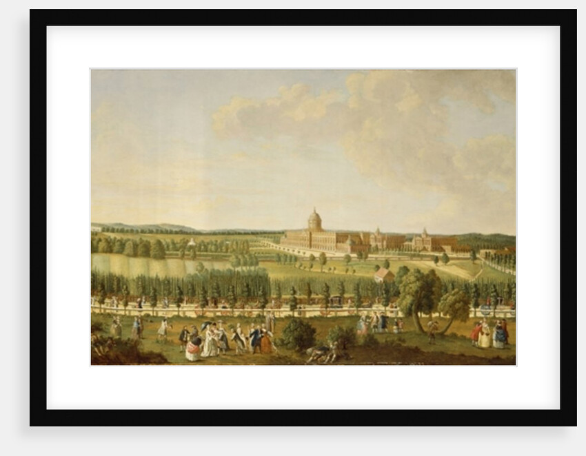 View of the New Palace by School German