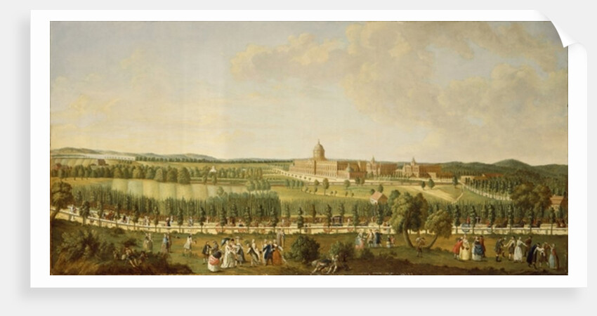 View of the New Palace by School German