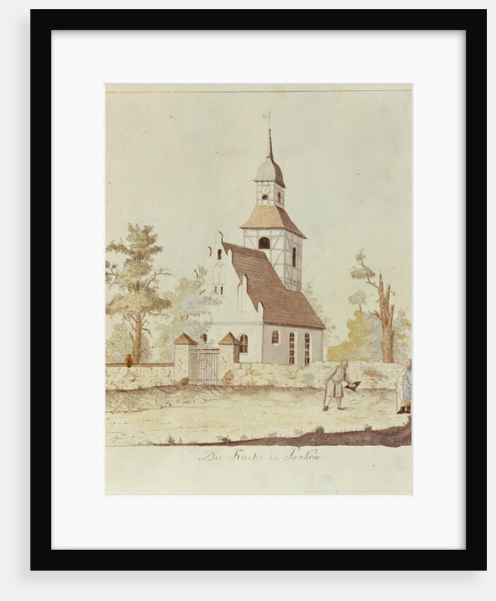 Church in Pankow, Berlin by School German