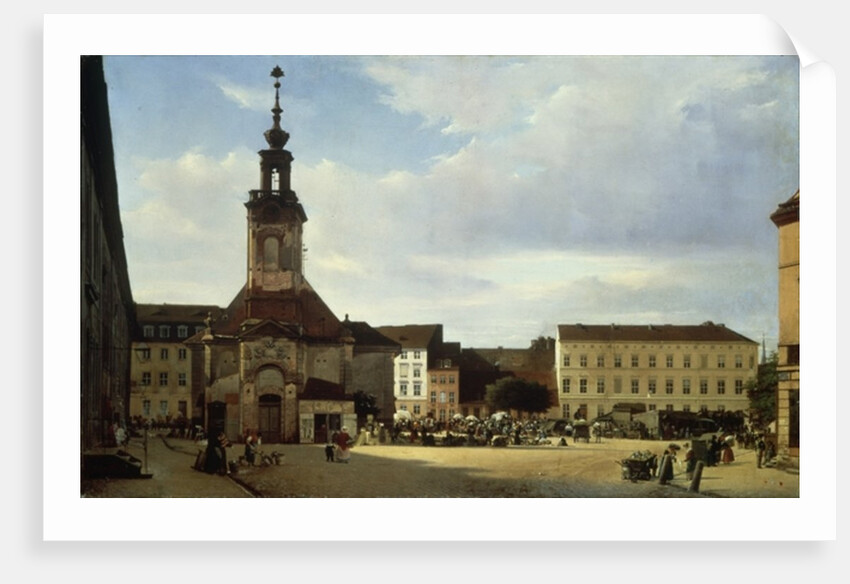 Spittelmarkt by School German