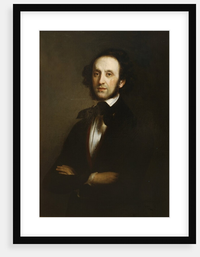 Felix Mendelssohn by Eduard Magnus