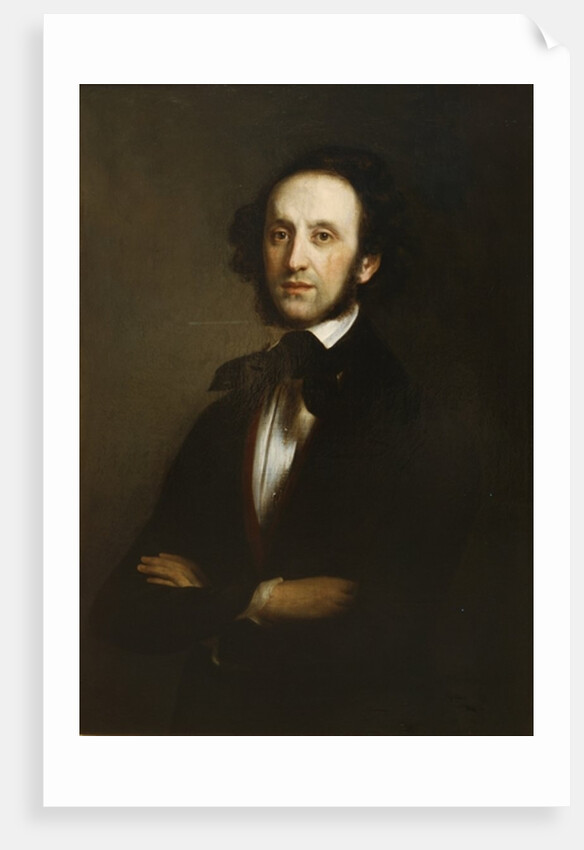 Felix Mendelssohn by Eduard Magnus