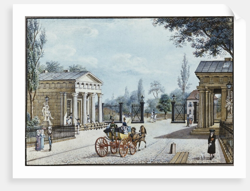 The Leipzig Gate, Berlin by F.A. Calau