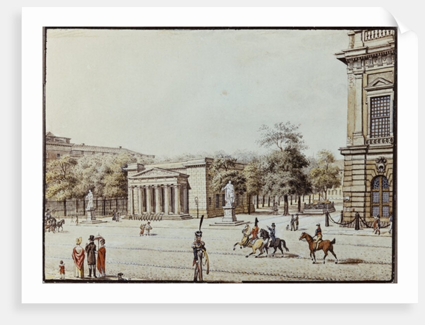 The new Watch House, next to the Armoury, Berlin by F.A. Calau