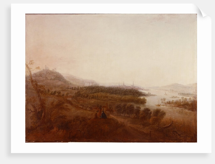 View from Schloss Sanssouci, Potsdam, 1750 by Georg Wenceslaus von Knobelsdorff