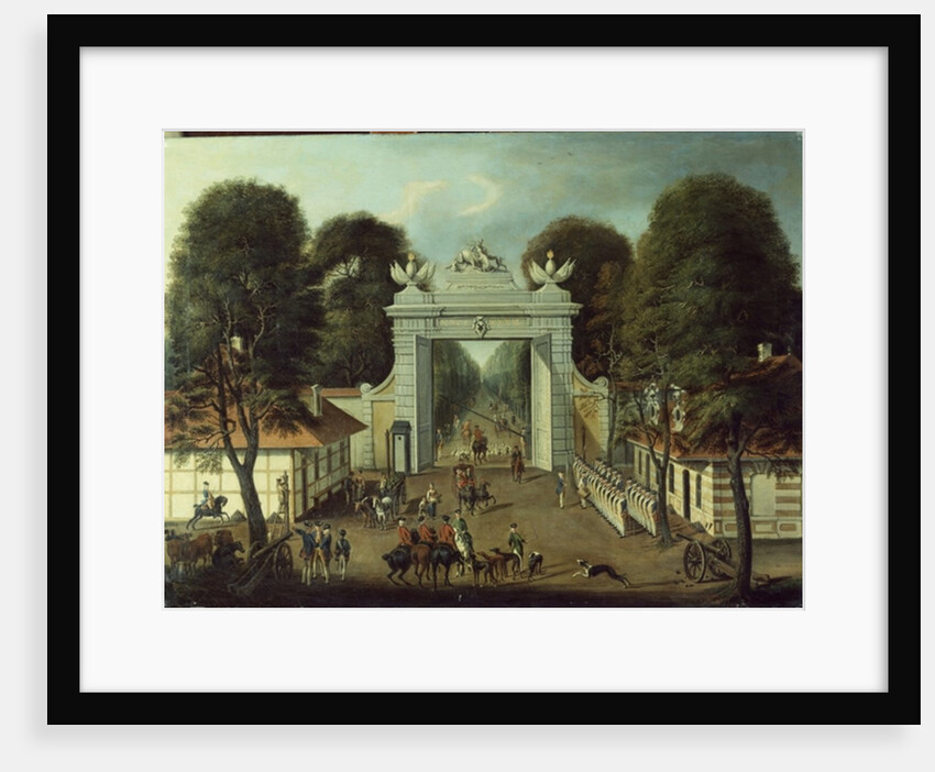 Hunting Lodge in Potsdam, c.1735 by Dismar Degen