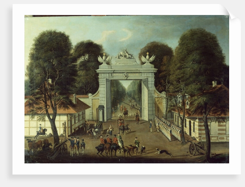 Hunting Lodge in Potsdam, c.1735 by Dismar Degen