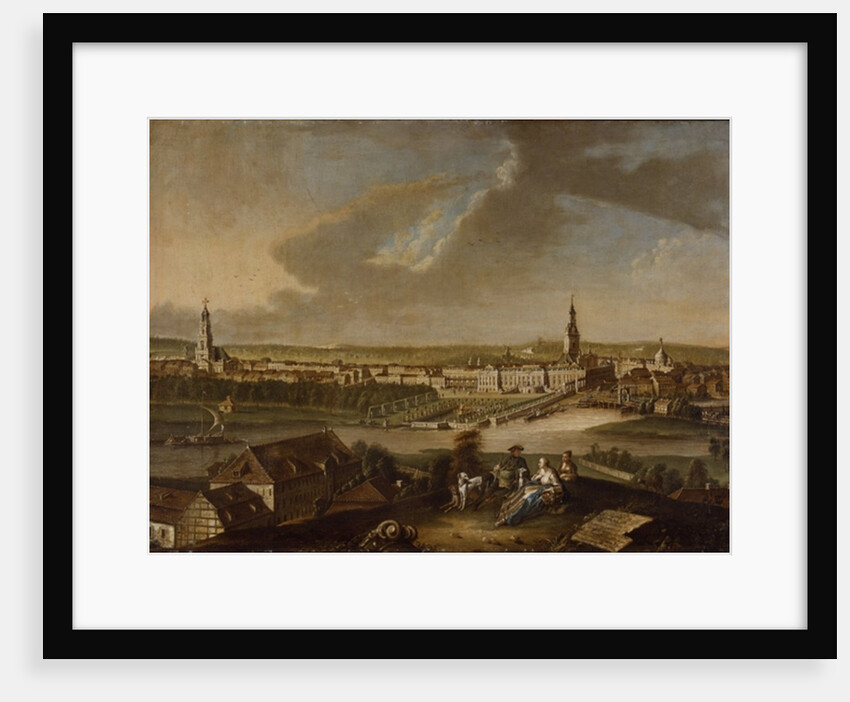 View over Potsdam from Brauhausberg, 1772 by Johann Friedrich Meyer
