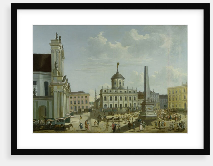 View of the Town Hall, 1772 by Carl Christian Baron