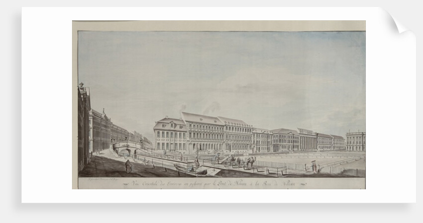West aspect of Wilhelmsplatz, c.1773 by Andreas-Ludwig Kruger