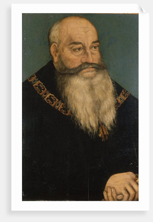 George the bearded by Lucas the Elder Cranach
