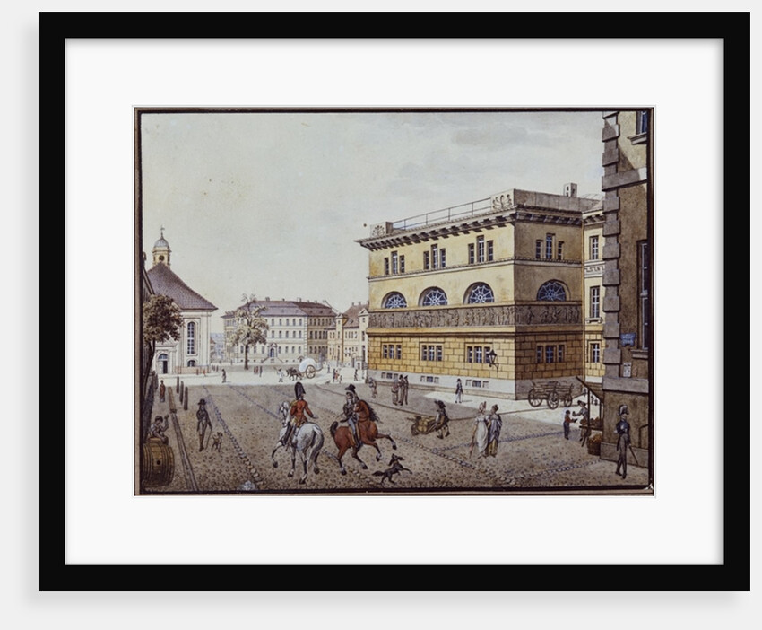 View of the mint, Berlin by F.A. Calau
