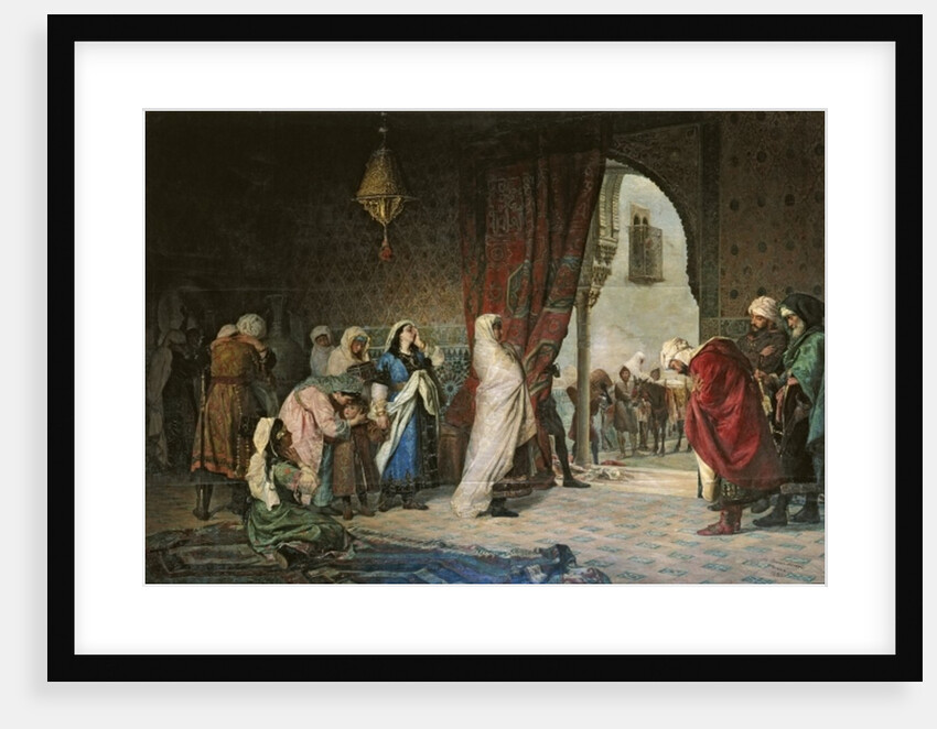 Salida del Boabdil, at the Alhambra by Manuel Gomez Moreno y Gonzalez