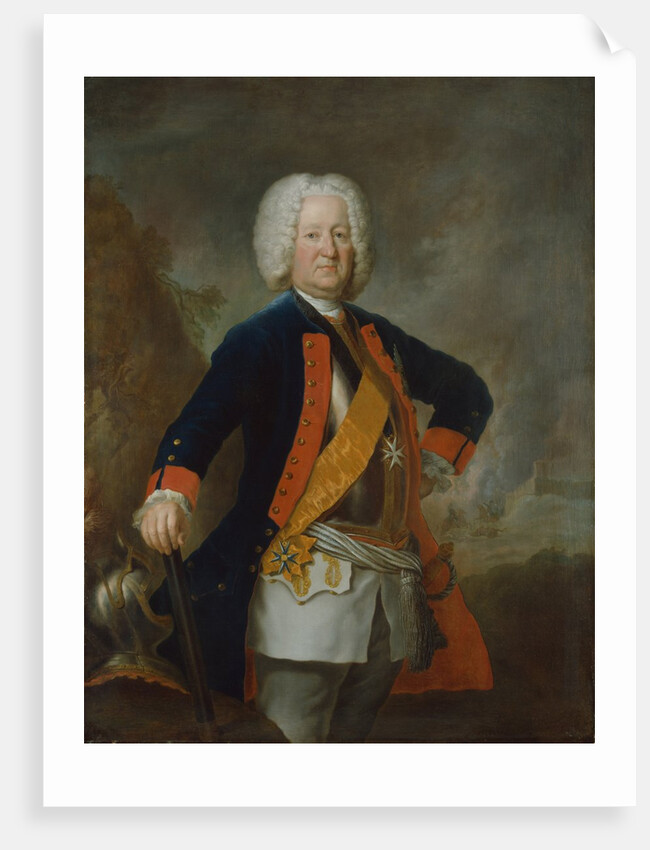 Field Marshal Count Finck von Finckenstein by Georg David Matthieu