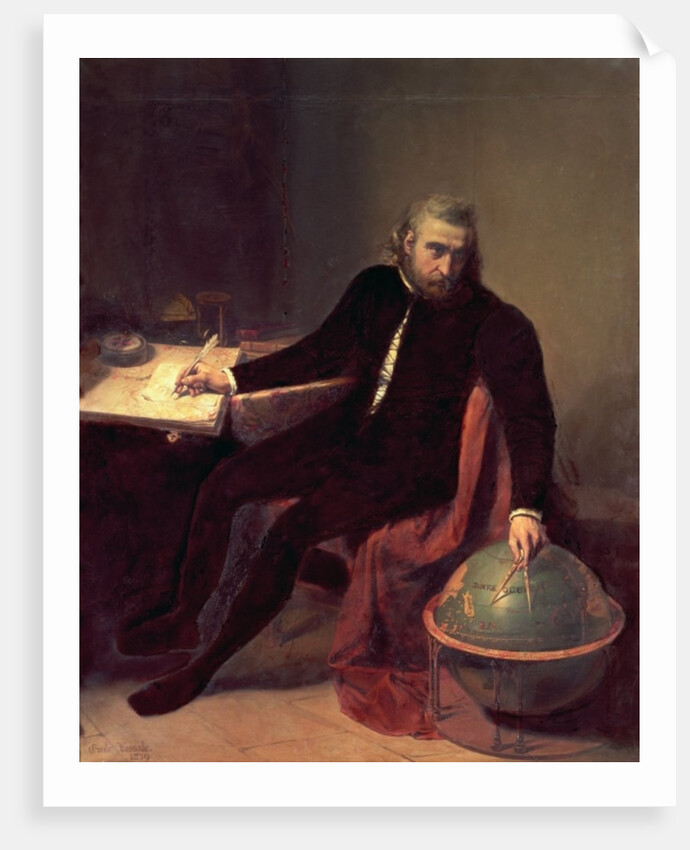 Christopher Columbus, 1839 by Emile Lassalle