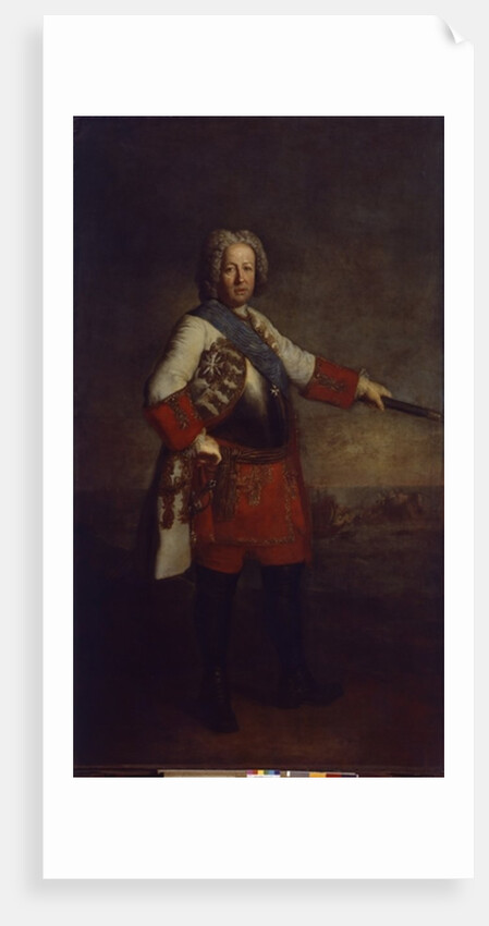 Count Friedrich Heinrich von Seckendorf, 1720 by Antoine Pesne