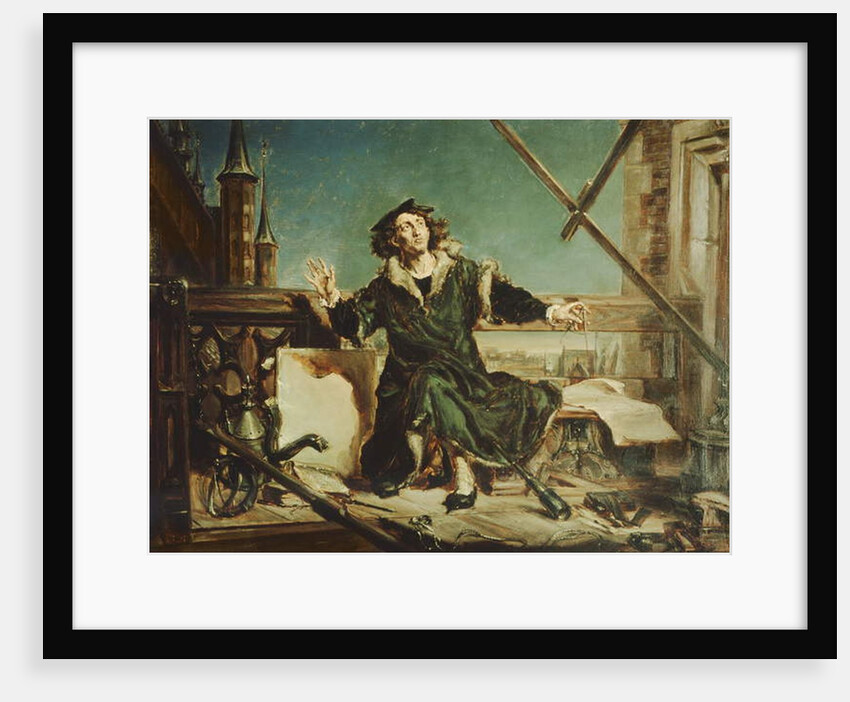 Copernicus in the Tower at Frombork by Jan Matejko