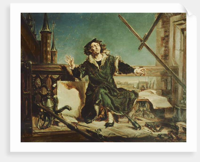 Copernicus in the Tower at Frombork by Jan Matejko