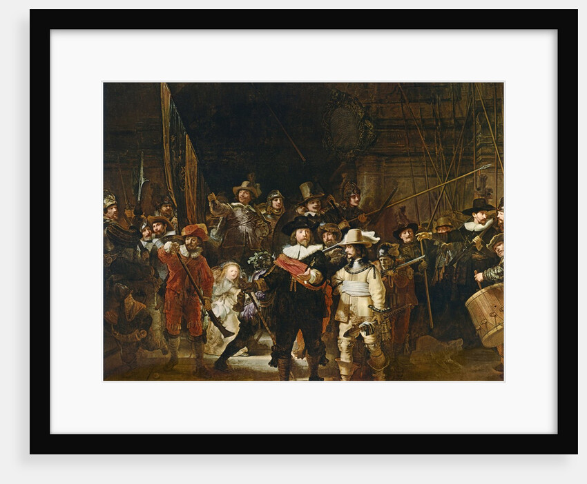 The Nightwatch, 1642 by Rembrandt Harmensz. van Rijn (after)