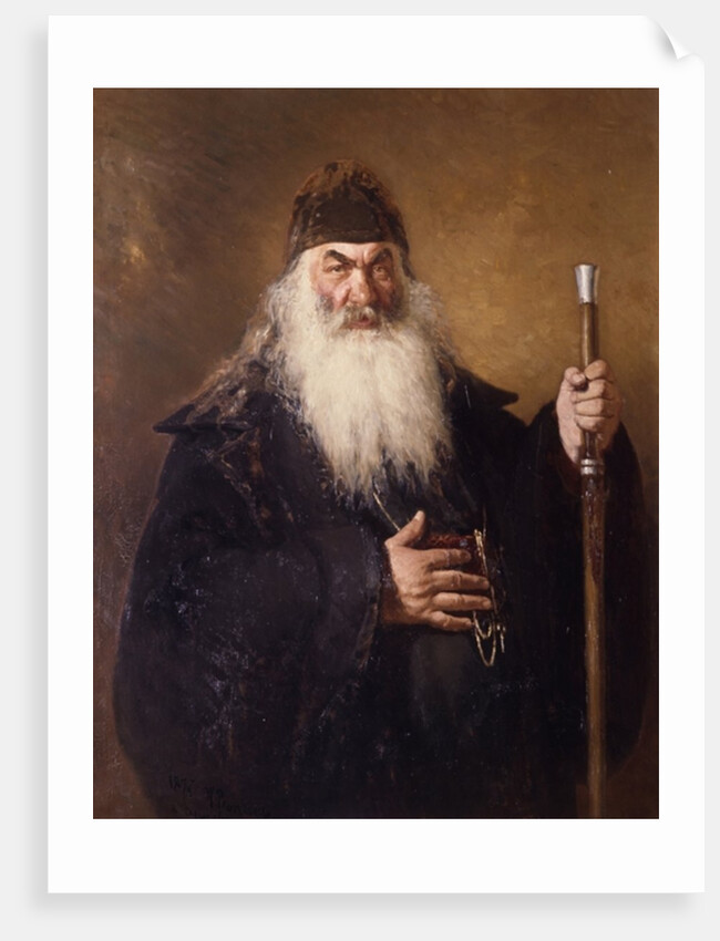 Protodiakon by Ilya Efimovich Repin