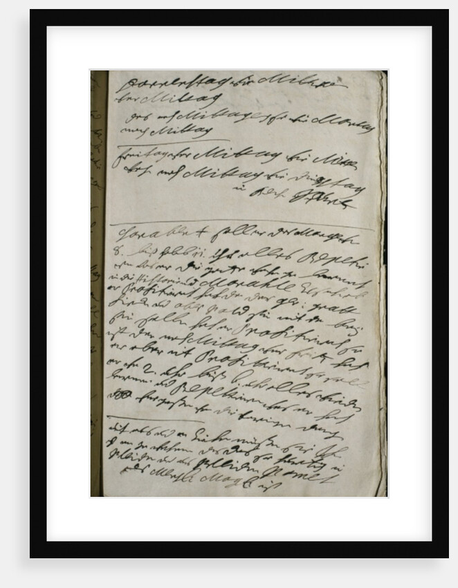 Instructions issued by Friedrich Wilhelm I by Frederick William I of Prussia