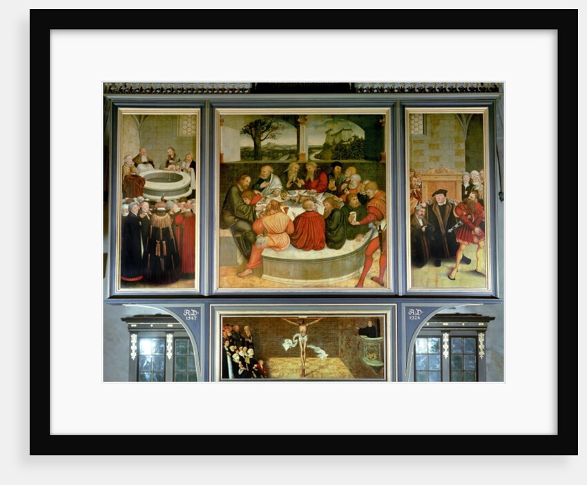 Triptych by Lucas the Elder Cranach