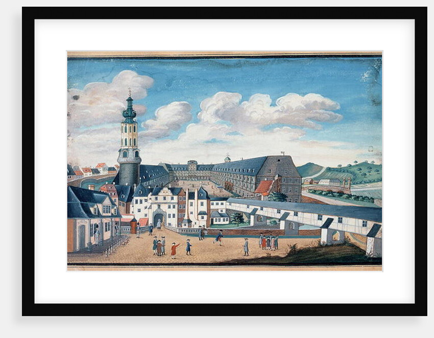View of Weimar with the Castle of Wilhelmsburg by School German