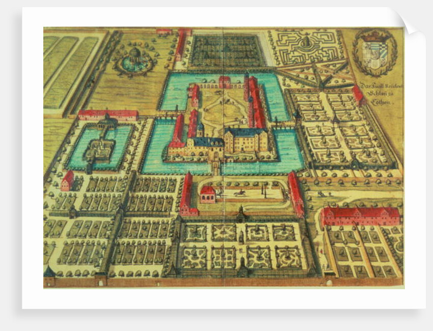 The Castle of the Prince of Kothen by German School