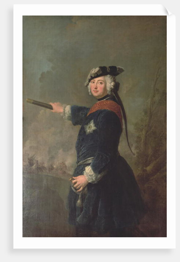 King Frederick II the Great of Prussia 1746 by Antoine Pesne