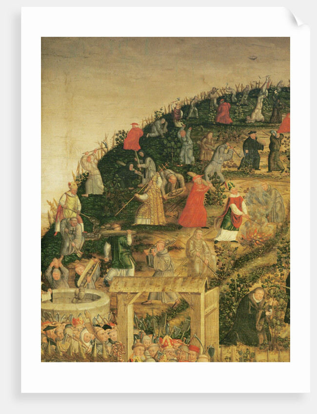 The Vineyard of the Lord, 1569 by Lucas the Younger Cranach