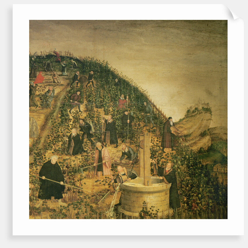 The Vineyard of the Lord, 1569 by Lucas the Younger Cranach