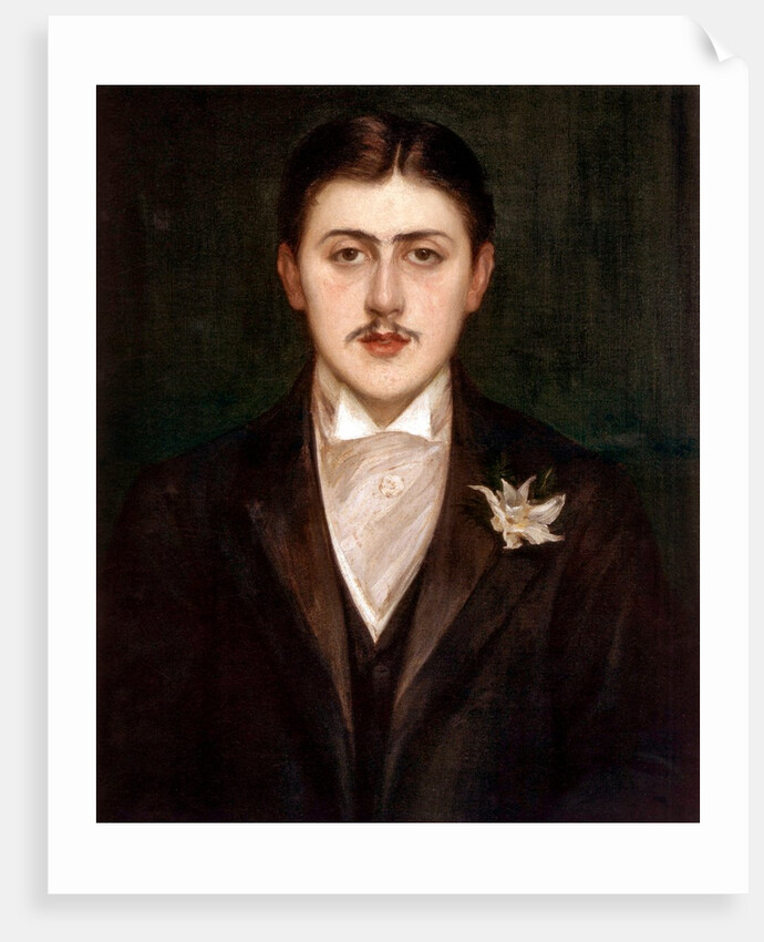 Marcel Proust, 1892 by Jacques-Emile Blanche