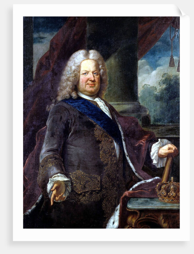 Stanislas Leszczynski, King of Poland by Jean Girardet