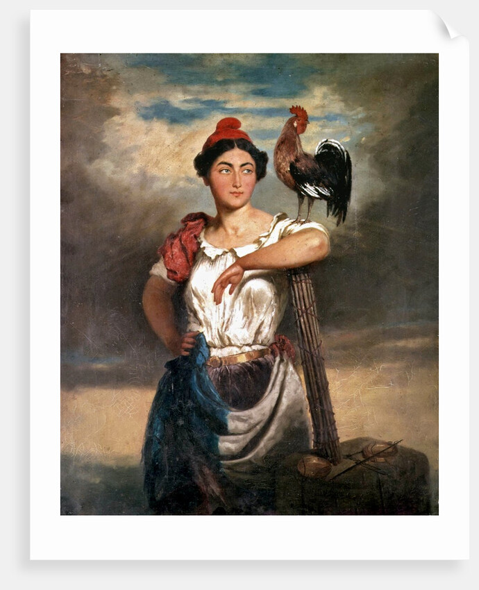 Allegory of the Republic in 1848 by French School