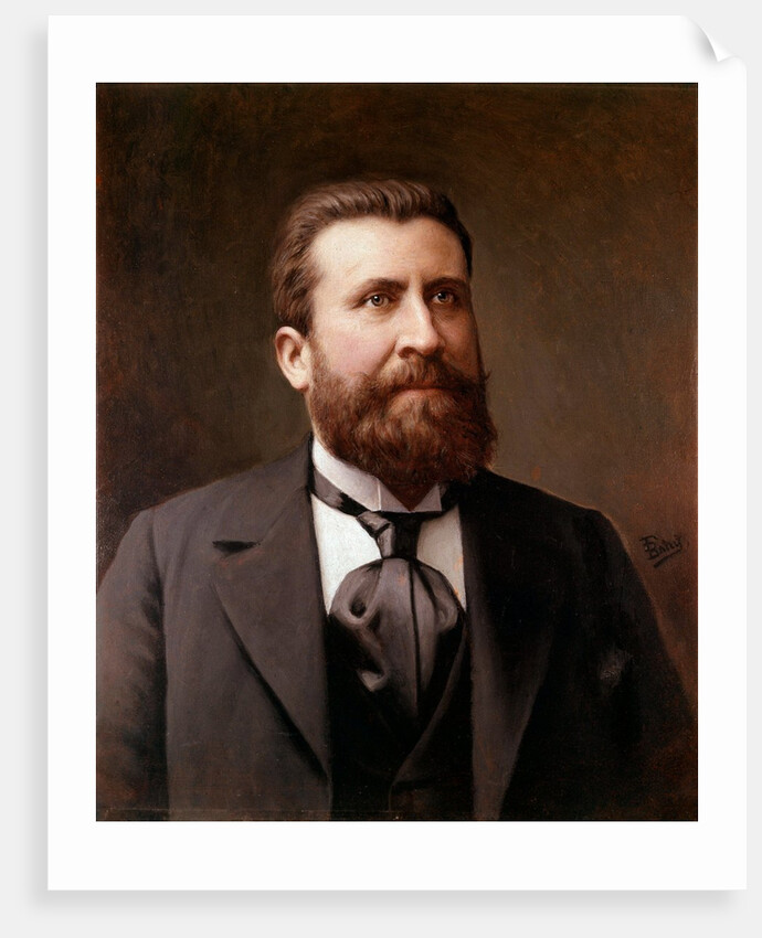 Jean Jaures, c.1900 by Jean-François Batut