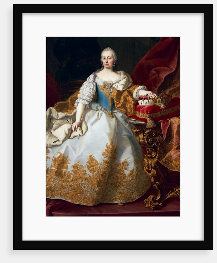 Maria Theresa, Empress of Austria, 1744 by Martin van Mytens or Meytens