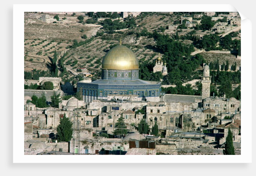 The Dome of the Rock, built AD 692 by Islamic School
