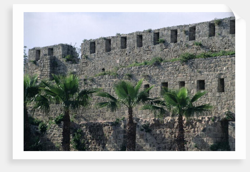 Ramparts from the citadel by Islamic School