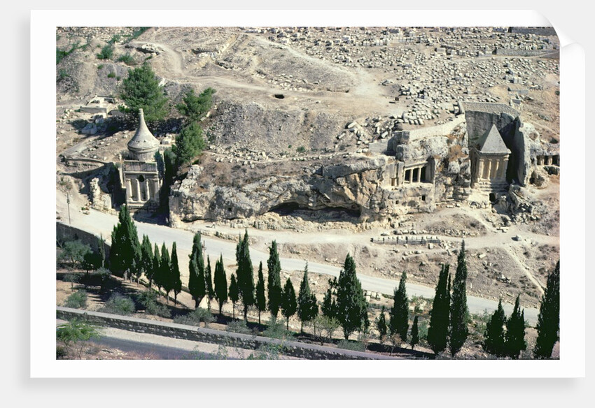 Kidron Valley at the foot of the Mount of Olives by Anonymous