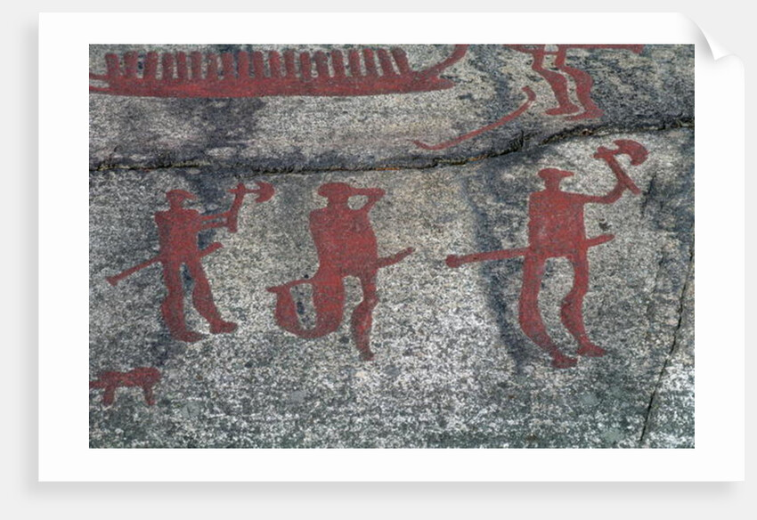 Hunting scene by Protohistoric