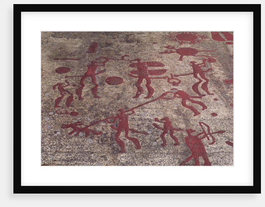 Hunting scene by Protohistoric Protohistoric