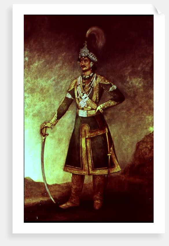 Portrait of Jung Bahadur Koowar Ranajee by Indian School