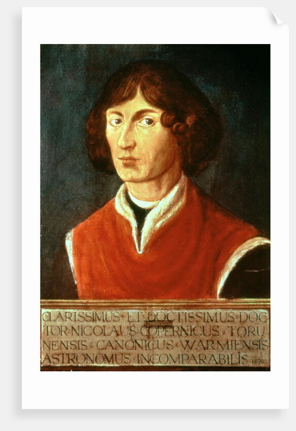 Portrait of Andreus Nikolaus Copernicus 1575 by Polish School