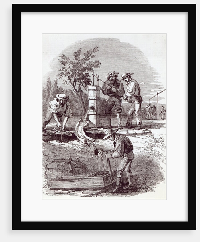 River-bed claim on the Turon by English School