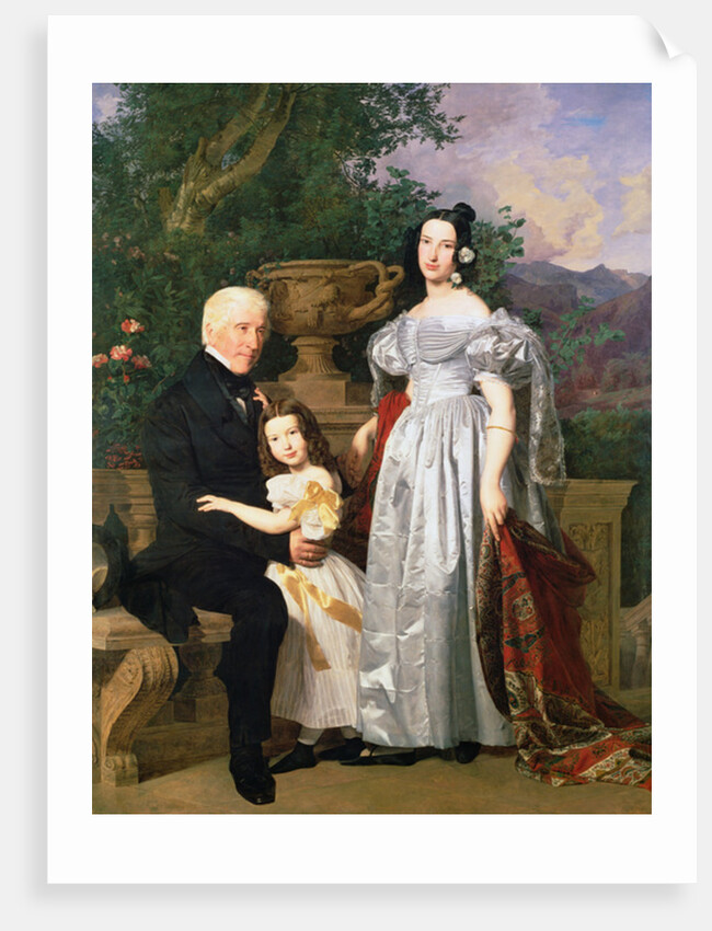 The Kerzman Family, c.1840 by Ferdinand Georg Waldmuller